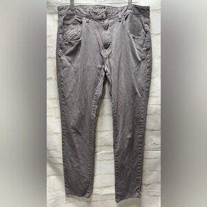 Johnnie-O men’s pants size 35x34 gray‎